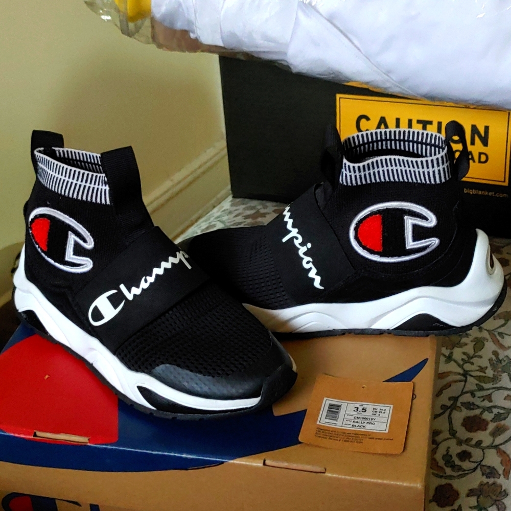Kids Champion Rally Pro Black sneakers